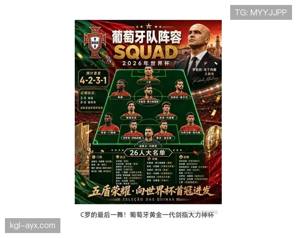 C罗领衔葡萄牙2026世界杯阵容预测 黄金一代能否圆梦美加墨